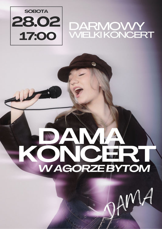 Plakat A3 z autografem Damy